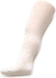 Children's Jacquard Tights NEW BABY white 128 (7–8 years)