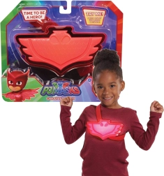 PJ Masks SOWELLA raudonas amuletas su krūtinės dirželiu, šviesa ir garsu 3+