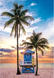 Dėlionė CLEMENTONI Miami Beach, Florida 500 dalių