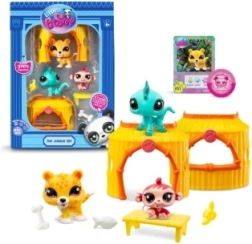 Littlest Pet Shop Džiunglės 3 gyvūnėliai