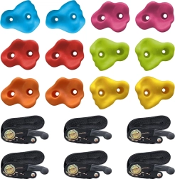 Vaikiški laipiojimo laikikliai medžiui su diržais, 12 vnt.