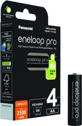 Įkraunami akumuliatoriai ENELOOP Pro AA 2500 mAh, rinkinys 4 vnt.