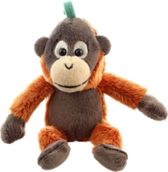 Pliušinis orangutanas su segtuku – raktų pakabukas 12 cm