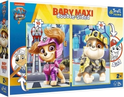 Vaikiškos dvipusės dėlionės Baby Maxi 2×10 – Letenėlių patrulis „Linksmoji komanda“