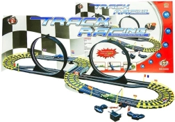 Racing Slot Car Track with Two Cars 565 cm