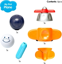 SmartMax My First Airplane – magnetic building set for kids