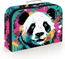 Vaikiškas laminuotas lagaminėlis Panda 34 cm