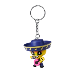 Brawl Stars figūrinis raktų pakabukas – 18 veikėjų kolekcija