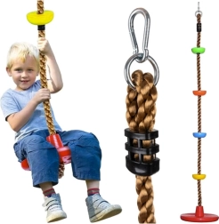 Sodo supynės su laipiojimo virve vaikams Kruzzel