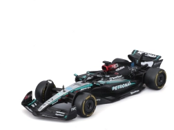 Metalinis modelis Bburago 1:43 Mercedes‑AMG Petronas F1 W15 2024 #63 George Russell