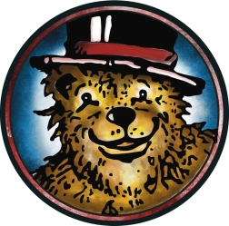 Round Puzzle CURIOSI Picoli – Bear, 33 Pieces