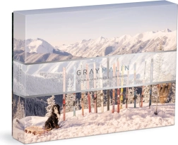 Double-Sided Puzzle Winter Holidays 500 Pieces GRAY MALIN