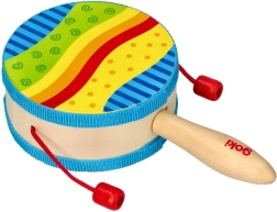 Goki rankinis būgnelis su medine rankena