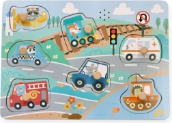 Garsinės dėlionės – transporto priemonės
