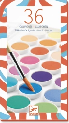 DJECO Maxi Watercolor Paint Set