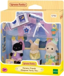 Sylvanian Families pižamų vakarėlis su kūdikiais