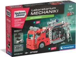 Laboratorinė mechanika – ugniagesių konstruktorius CLEMENTONI