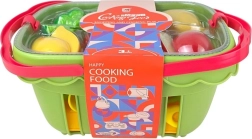 Krepšelis su pjaustomu maistu – šviesiai žalias