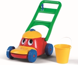 Smagi plastikinė žoliapjovė vaikams