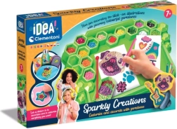 CLEMENTONI Idea Art papuošalų laboratorija – madingi 3D lipdukai su akutėmis