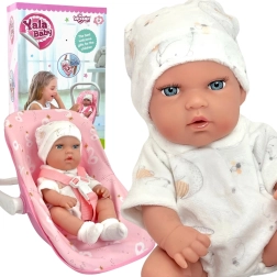 WOOPIE Royal vaikiška lėlė 30,5 cm su rožine nešyne