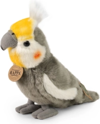 Pliušinis geltonskruostis kakadu 20 cm – ekologiškas žaislas Rappa