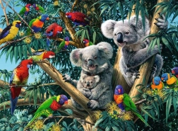 Dėlionė Ravensburger „Koalos ant medžio“ – 500 dalių