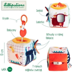 Lilliputiens garsinis aktyvus kubas Ferma 9 mėn.+