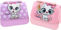 Children's handbag with a cat