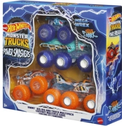 Hot Wheels Monster Trucks Power Smashers automobilių rinkinys
