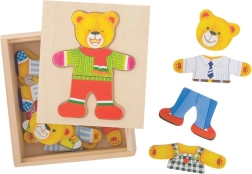 Aprengimo dėlionė ponas meškinas iš Bigjigs Toys