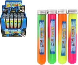 Gleivės mėgintuvėlyje, įvairių spalvų