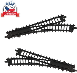 Bėgiai – vaikų traukinių perjungiamieji bėgiai, 2 vnt.