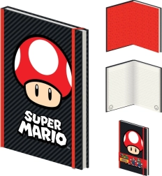 Super Mario Block A5 Premium Mushroom