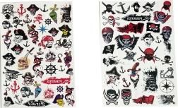 Laikinos tatuiruočių lipdukai berniukams 25 cm