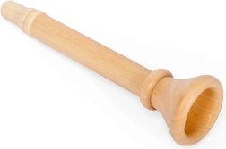Bigjigs Toys medinė natūrali trimitėlė