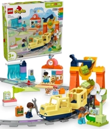 LEGO® DUPLO® 10428 Didelis interaktyvus bendruomenės traukinys