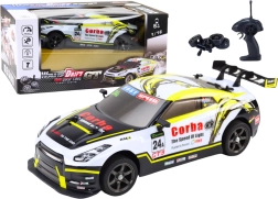 RC driftinis sportinis automobilis 1:16 su keičiamais ratais