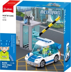 Sluban Metropolis Police Car