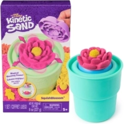 Kinetic Sand SquishBlossom žiedas – kūrybinis rinkinys su kinetiniu smėliu