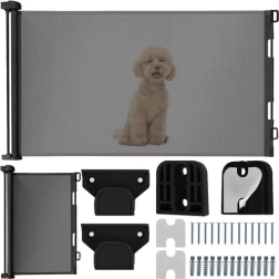 Ištraukiama saugos užuolaida durims ir laiptams – 19380