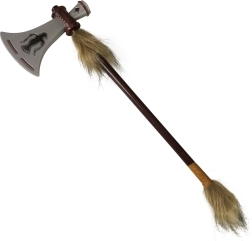 Indėniška kirvukė kostiumui