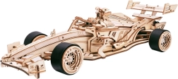 3D Medinė Lenktinio Automobilio Dėlionė