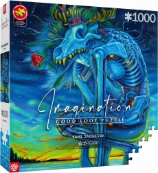 Puzzle Imagination: Kamil Jakóbczak – White Wolf 1000 Pieces