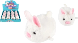 Pliušinis prisukamas triušiukas 8 cm