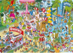 Dėlionė Jokesaws: Trouble in Paradise (1000 detalių)