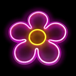 Kids' LED Neon Lamp Flower