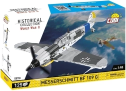 Konstruktorius lėktuvo Messerschmitt Bf 109 G 1:48 COBI
