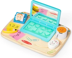 Medinis nešiojamasis kompiuteris vaikams Melissa & Doug