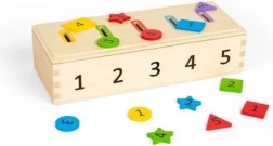 Bigjigs Toys spalvų, formų ir skaičių rūšiavimas